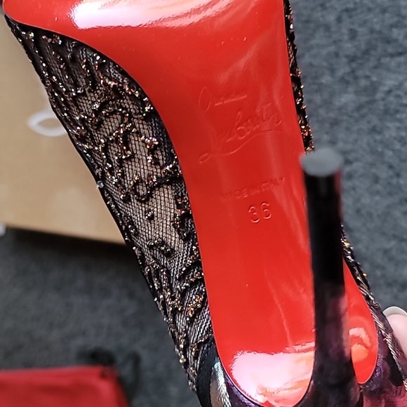 Christian Louboutin Lace Follies 100 - Picture 14 of 16